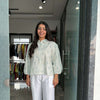 Linen floral Shirt coordset
