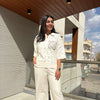 Cutwork Crop Coordset