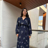 Pleated Shiffon dress