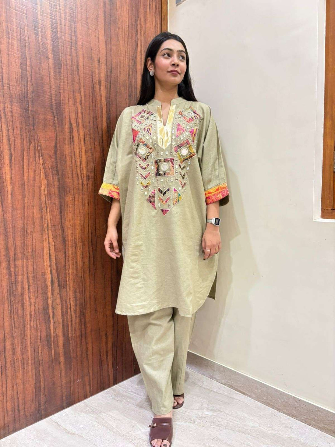 Afgani Khadi traditional coordset