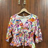Peplum adjustable top