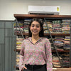 Printed cotton shirt