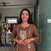 Embroidered Solid Tunic