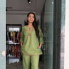 Khadi Embroidered Tunic coordset
