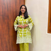 Mul Cotton Embroidered coordset