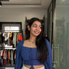Criss cross Crop top