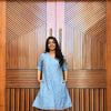 Embroidered A line Dress
