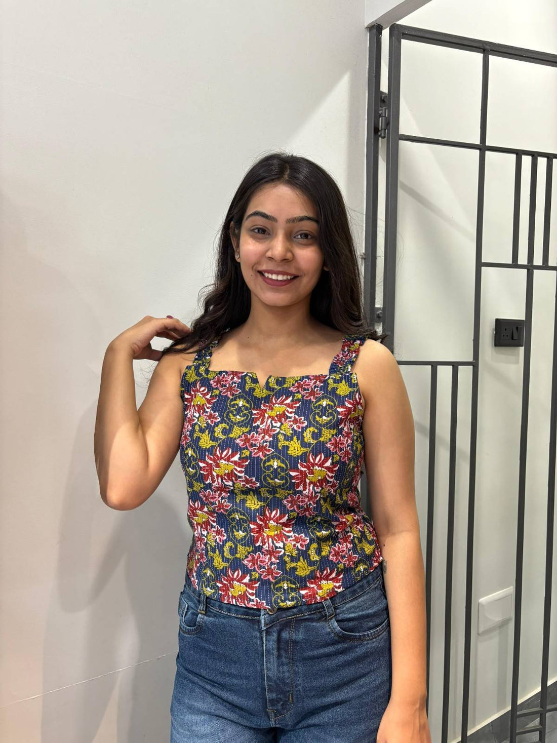 Cotton crop top