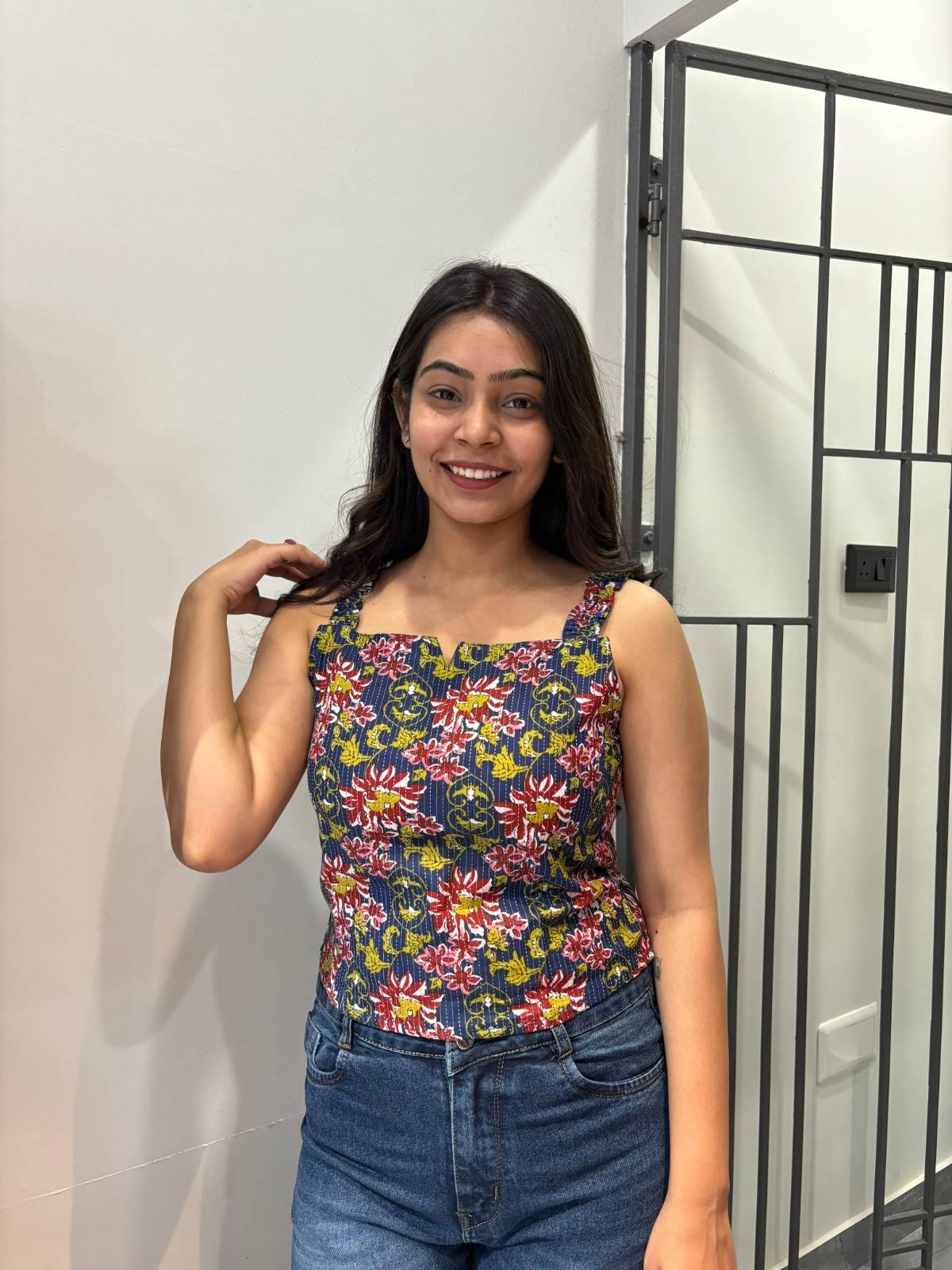 Cotton crop top