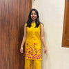 Cotton printed Sleeveless coordset