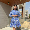 Printed Short Dress