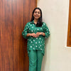Bandhani Muslin coordset