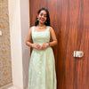 Embroidered Princess silhouette Dress