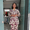 Cotton printed coordset