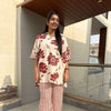 Khadi printed loose coordset
