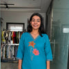 Embroidered Solid Tunic