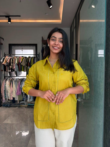 Solid Linen Shirt