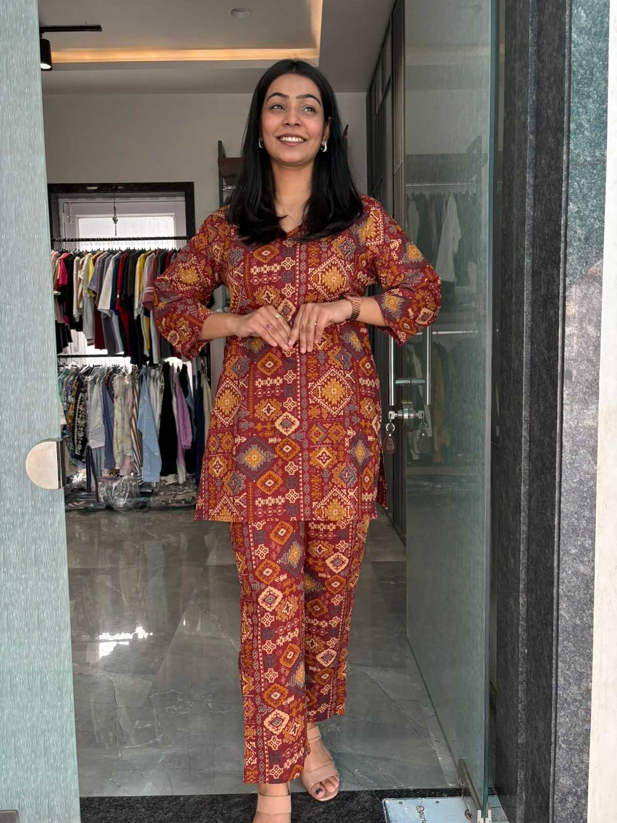 Cotton printed Coordset