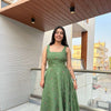Laila Embroidered Chanderi Dress