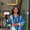 Shibori Tie-dye muslin shirts