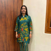Muslin Digital Printed Coordset