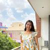 Cotton peplum top
