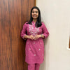 Embroidered Cotton Coordset