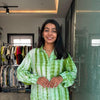 Shibori Tie-dye muslin shirts