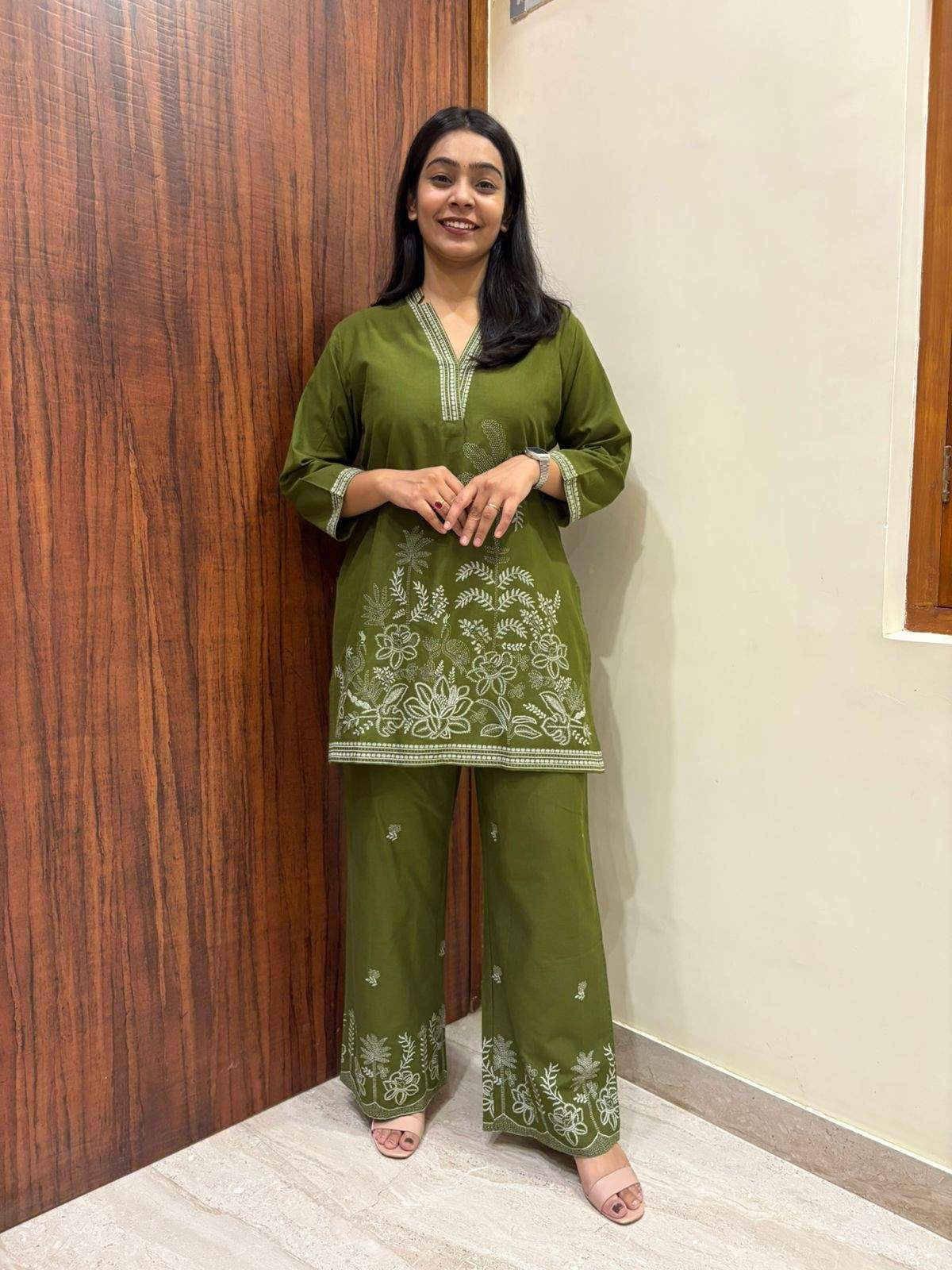 Cotton printed coordset