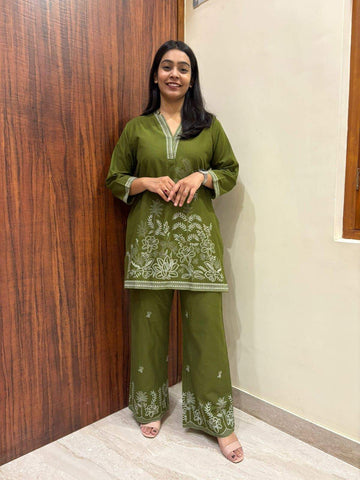 Cotton printed coordset