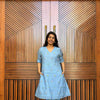 Embroidered Chanderi Coordset