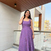 Laila Embroidered Chanderi Dress