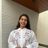 Embroidered Cotton Cutwork Shirt