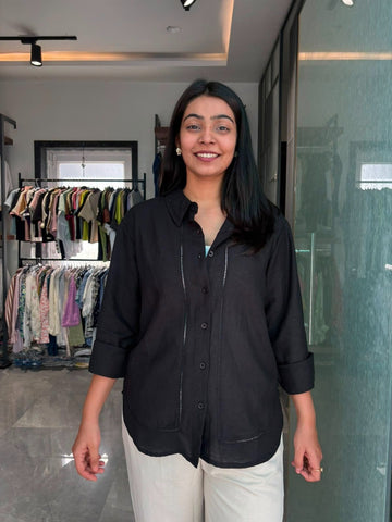 Solid Linen Shirt