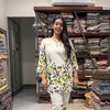Khadi printed long coordset
