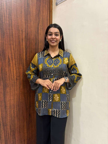 Muslin Printed Shirts