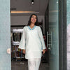 Cotton embroidered coordset