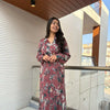 Pleated Shiffon dress