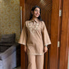Pakistani Embroidered Cotton coordset