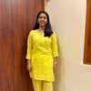 Chanderi Embroidered Coordset