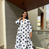 Polka dot retro cotton dress