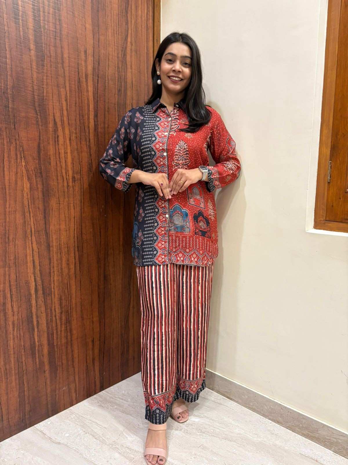 Muslin Printed Coordset