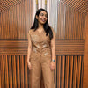 Embroidered Flex Cotton Vest coordset