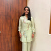 Chanderi French knott coordset