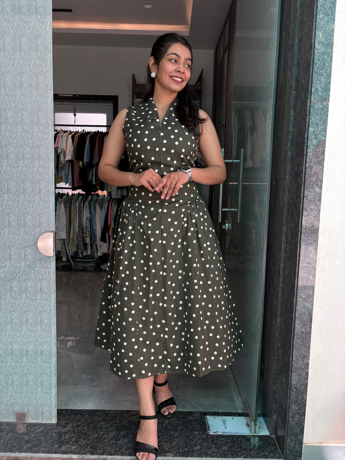 Polka Corset Dress