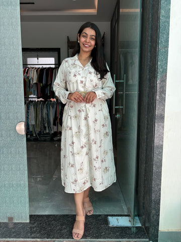 Flower print Dress