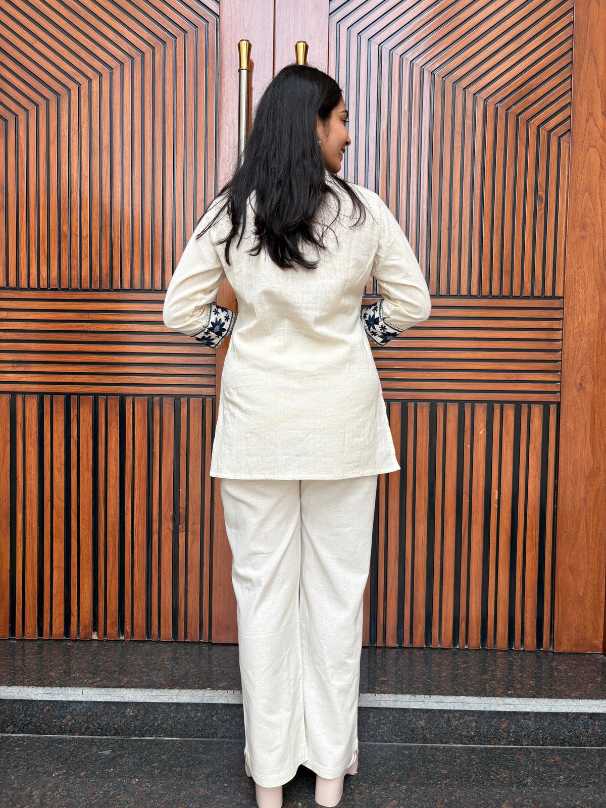 Phooleri Khadi Tunic