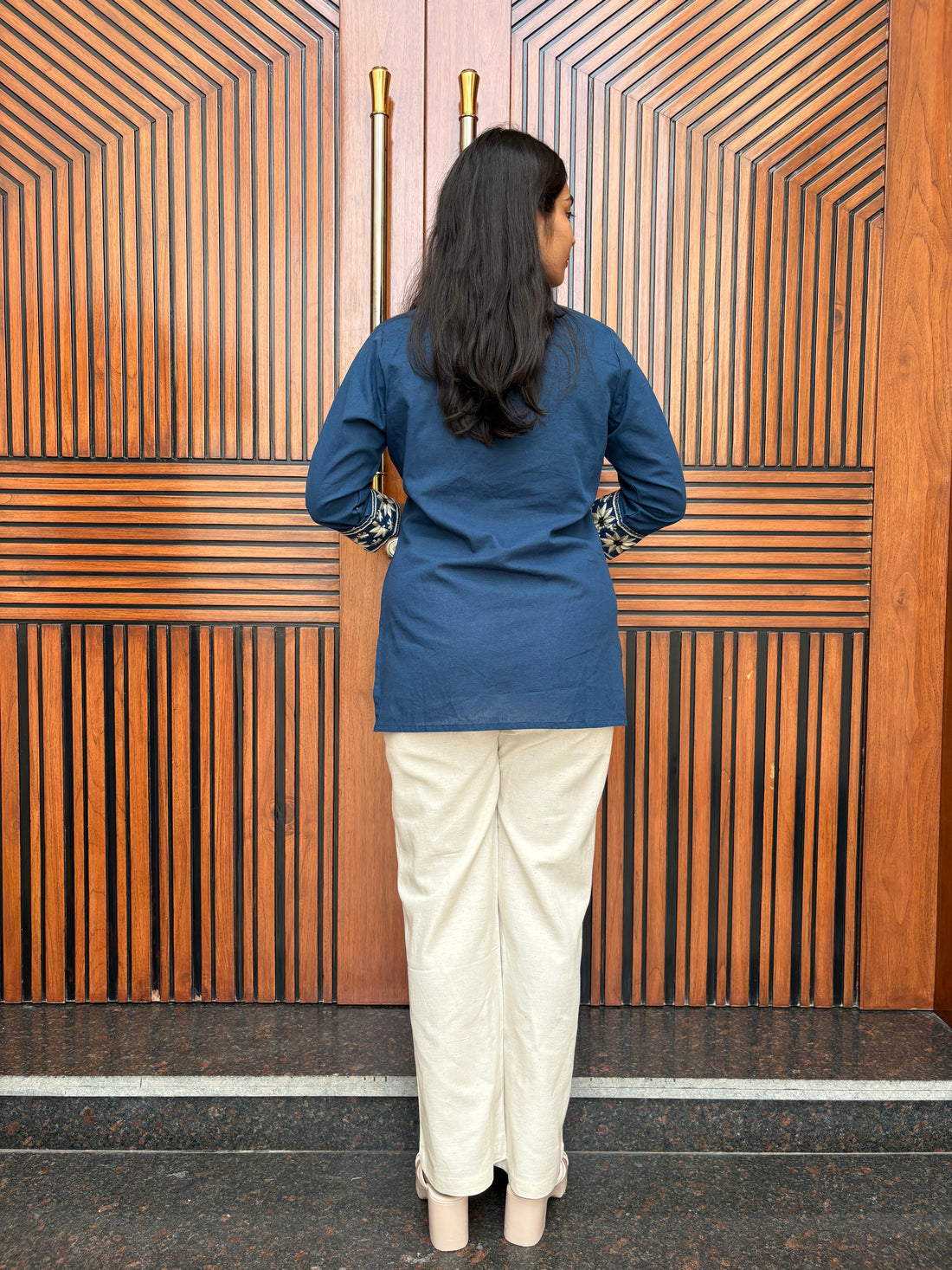 Phooleri Khadi Tunic