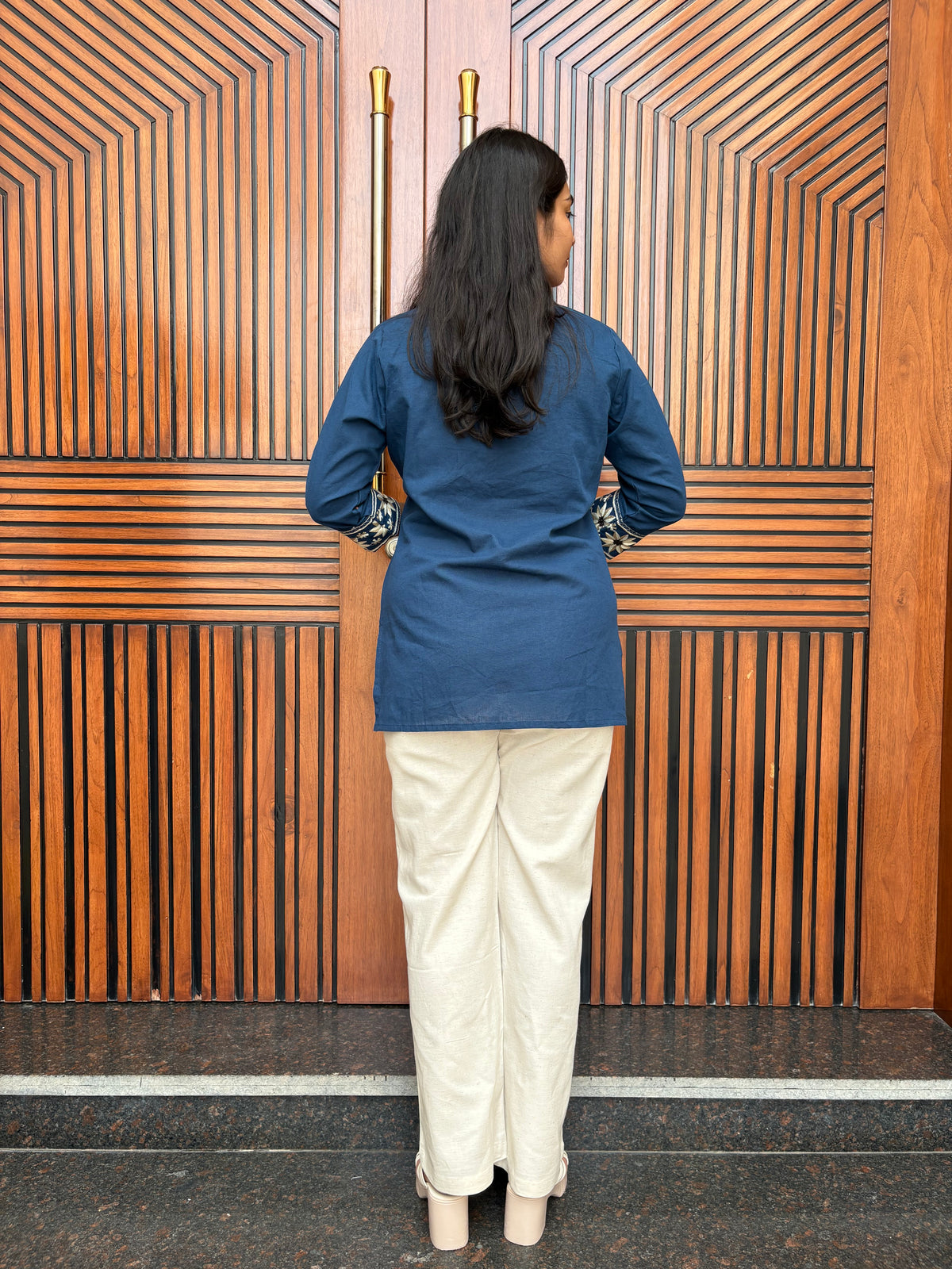 Phooleri Khadi Tunic