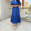 The Chetna Dress- Royal Blue